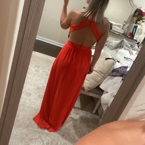 Arden b coral maxi dress - Picture 3 of 6